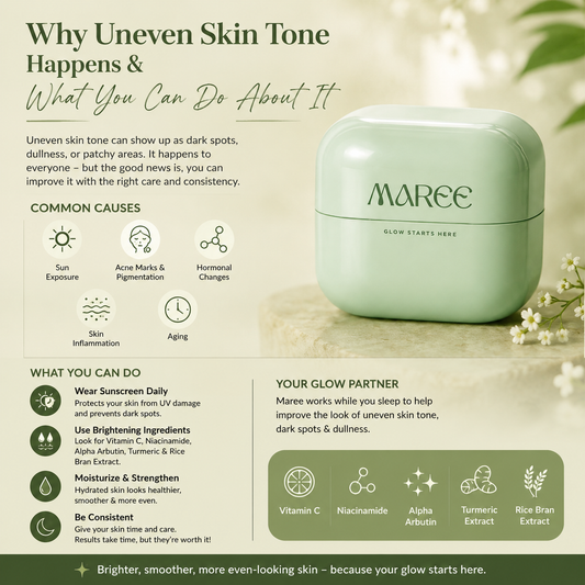 Why Uneven Skin Tone Happens & What You Can Do About It