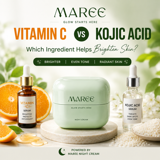 Vitamin C vs Kojic Acid: Which Is Better for Skin Brightening?